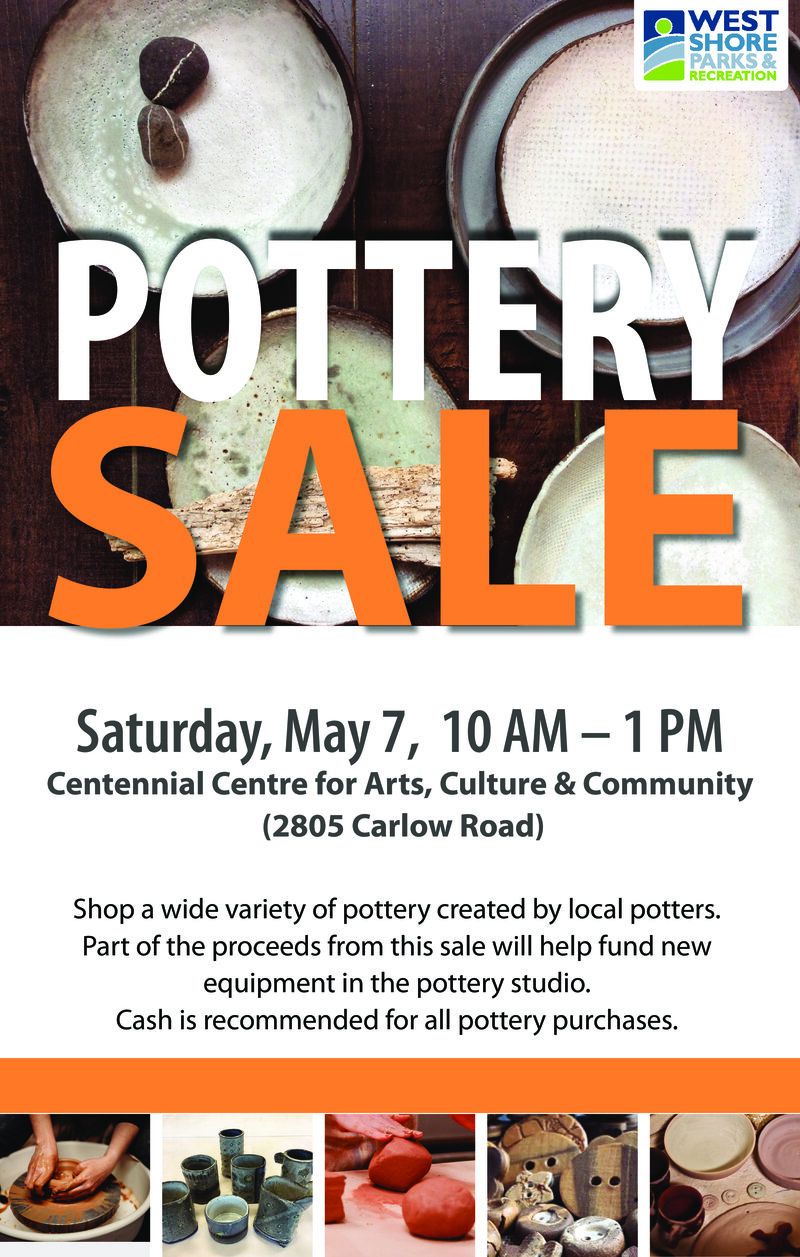 Pottery Sale @ Centennial Centre for Arts, Culture & Community - May 07, 2022