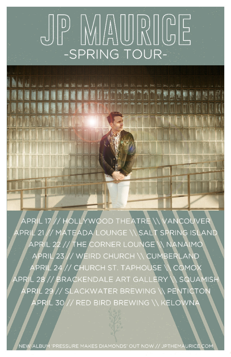 JP Maurice, Leisure Club, Zoey Leven @ Hollywood Theatre Apr 17 2022 - May 13th @ Hollywood Theatre