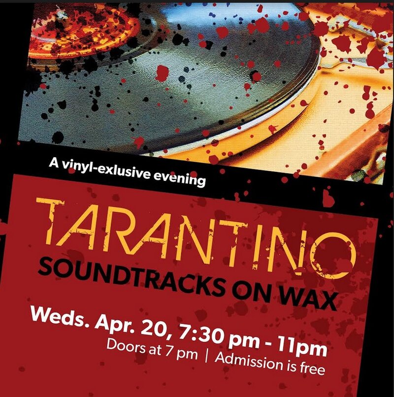 Tarantino - Soundtracks On Wax - Jun 5th @ Hermann's Upstairs