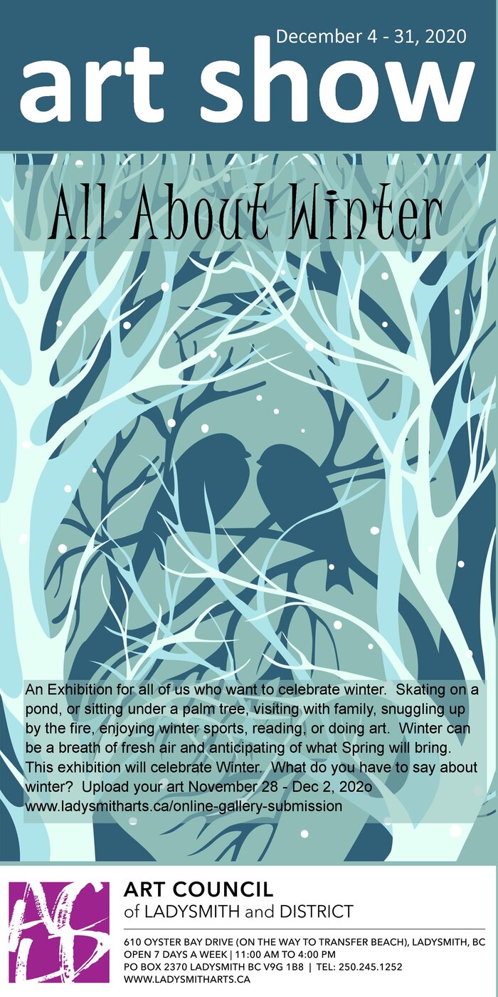 All About Winter @ Online Dec 11 2020 - May 1st @ Online