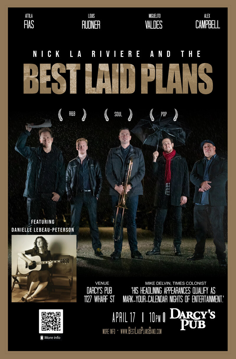Best Laid Plans at Darcy's - Jun 5th @ Darcy's Pub Downtown