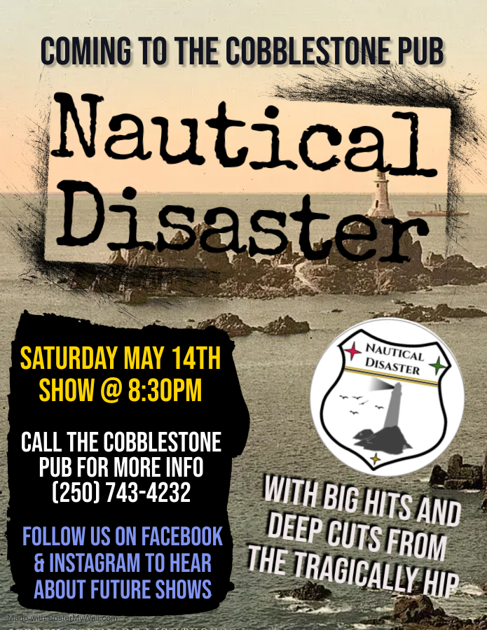 Nautical Disaster @ Cobblestone Pub - May 8th @ The Cobblestone Pub