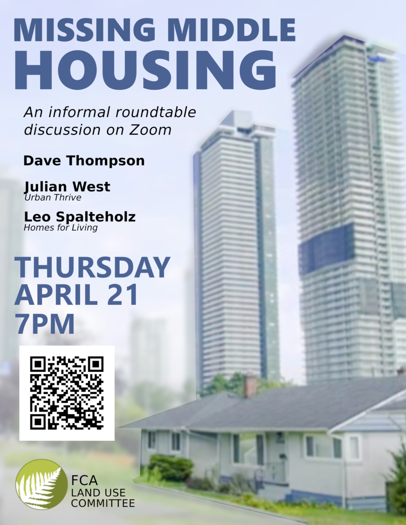 Let's Talk About Missing Middle Housing - May 6th @ Online