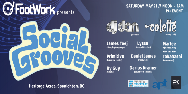 Social Grooves - May 6th @ Heritage Acres