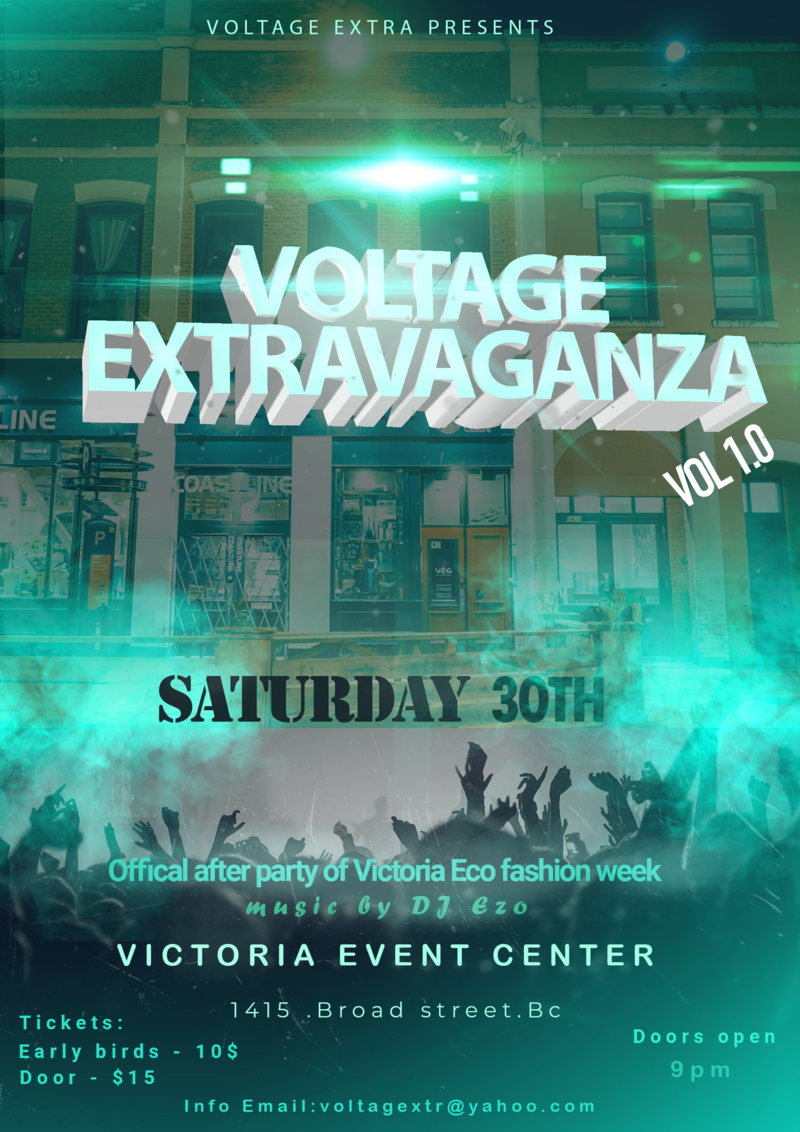 Voltage extravaganza vol 1.0 - Jun 4th @ Victoria Event Centre