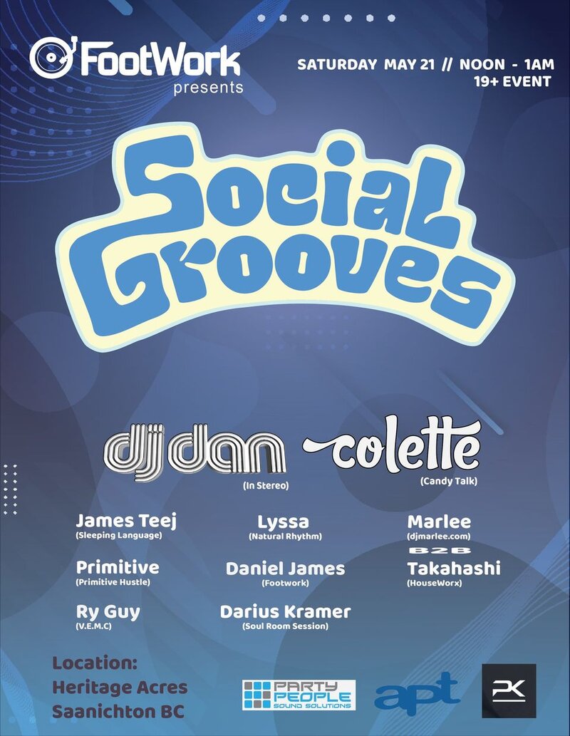 Social Grooves - May 6th @ Heritage Acres