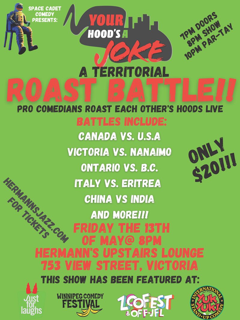 Comedy: Roast Battle - Jun 4th @ Hermann's Upstairs