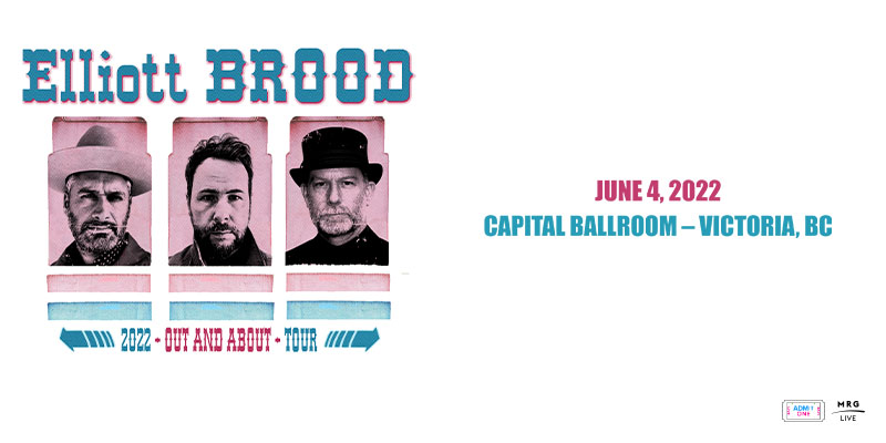 Elliott Brood @ Capital Ballroom Jun 4 2022 - May 7th @ Capital Ballroom