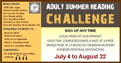 Adult Summer Reading Challenge @ Where and When You Can :-) - Jul 04, 2017