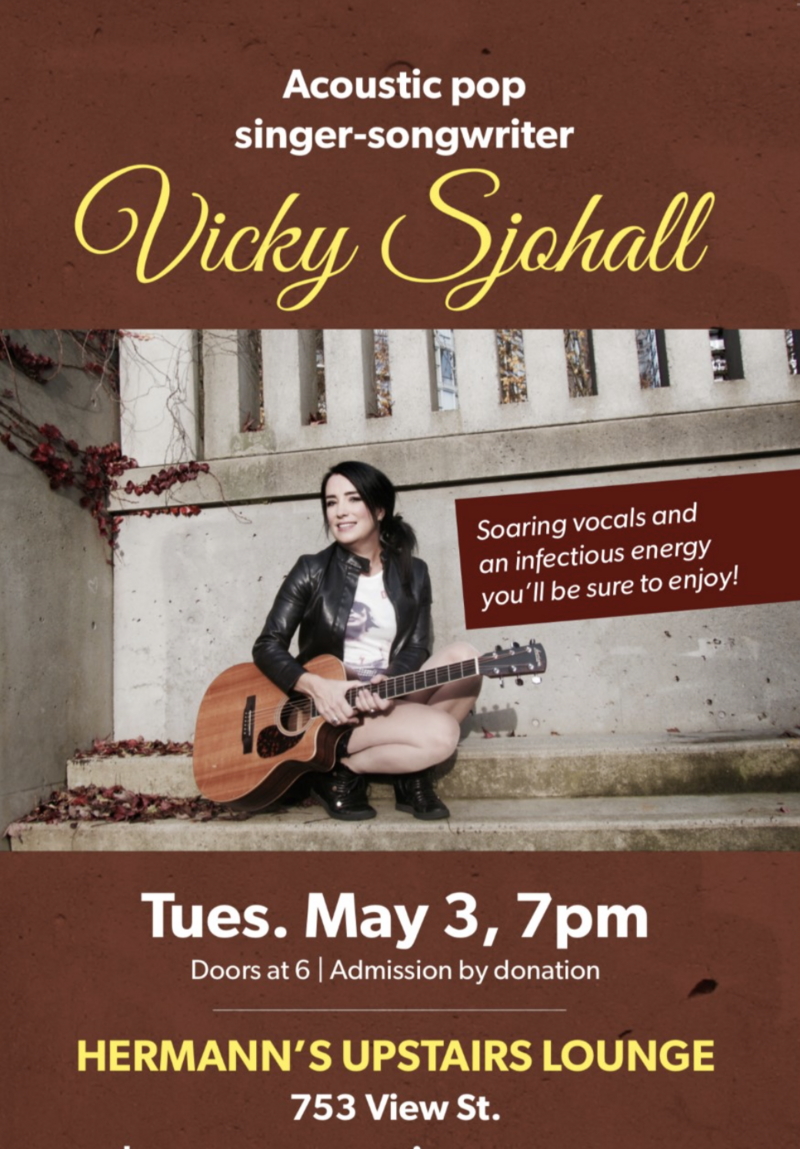 Vicky Sjohall - Jun 6th @ Hermann's Upstairs