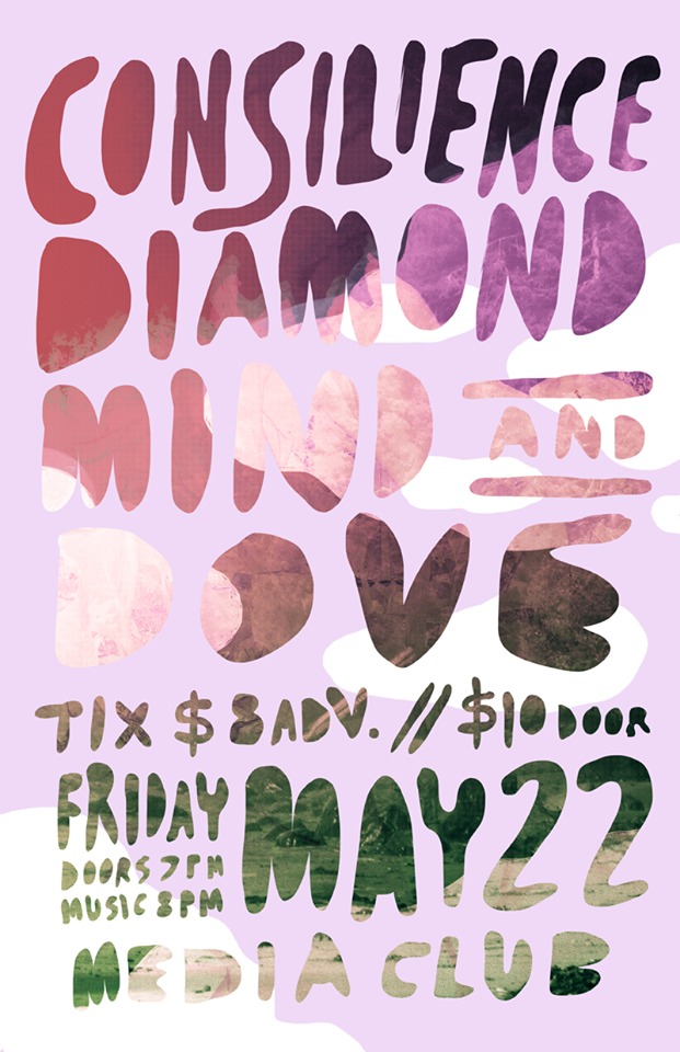 Dove, Diamond Mind, Consilience @ The Media Club - May 22, 2015