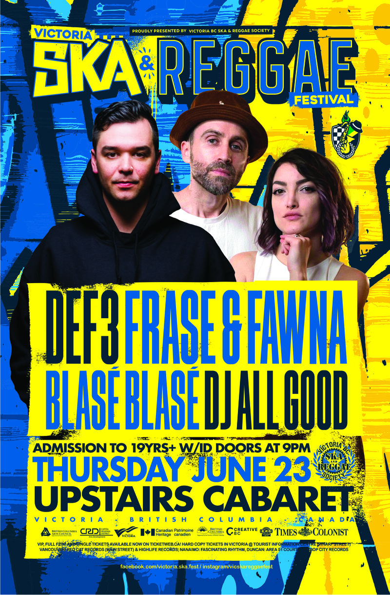 Def3, Frase & Fawna, Blas&eacute; Blas&eacute; + DJ Allgood - May 7th @ Upstairs