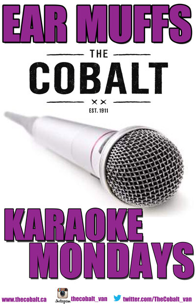 Ear Muffs Karaoke, Drew Waldorf  (Host) @ The Cobalt Sep 1 2014 - Jul 2nd @ The Cobalt