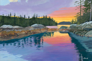 Evenings Inside Passage by 
Carol Borrett