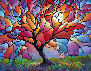 Warming Spell Red by 
Eileen McGann