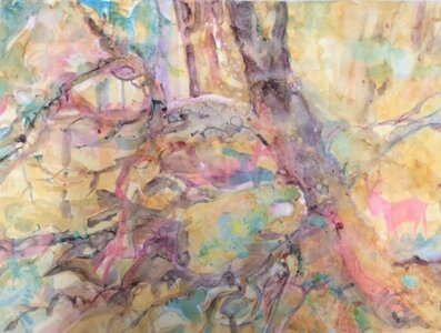 Mystic Landscape in the Forest by 
Catherine Fraser