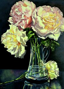 Abbeys Roses by 
Joane Moran - AFCA