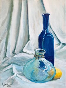Glass and a Lemon by 
Roger Jackson