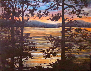 Coastal Sillhouette by 
Catherine Taron