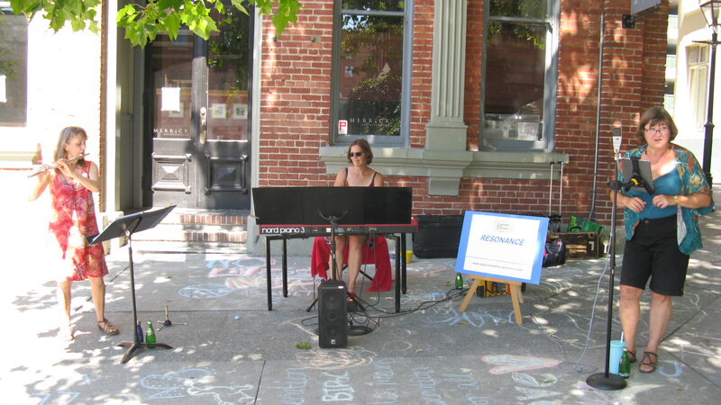 RESONANCE performs Summer Fayre at Moss Street Market - May 6th @ Moss Street Market