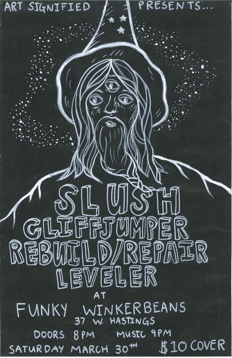 Bumpin Uglys, Cliffjumper, Rebuild/Repair, LEVELER @ Funky Winker Beans - Mar 30, 2013
