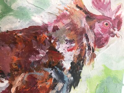 Rooster by 
Jocelyn West