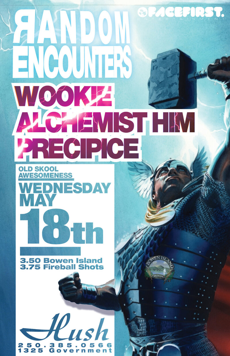 A night of Tech House & Techno!: Wookie, Precipice, Alchemist Him @ Hush May 18 2011 - Jun 5th @ Hush