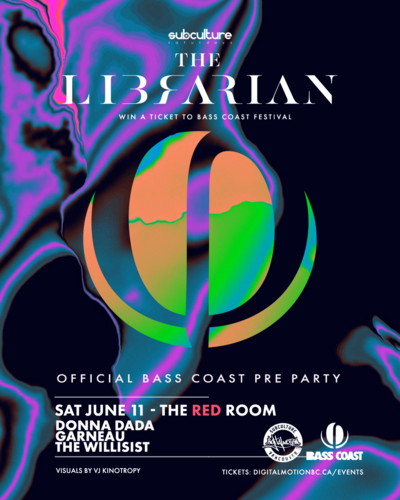 Official Bass Coast Pre Party - Vancouver @ The Red Room Jun 11 2022 - Jun 12th @ The Red Room