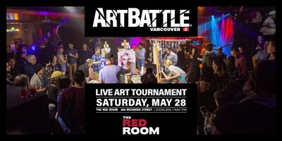 Art Battle Vancouver - May @ The Red Room May 28 2022 - Jun 9th @ The Red Room