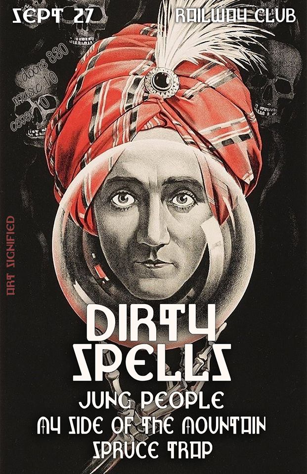 Dirty Spells , Jung People, My Side Of The Mountain, Spruce Trap @ Railway Club Sep 27 2014 - Jul 2nd @ Railway Club