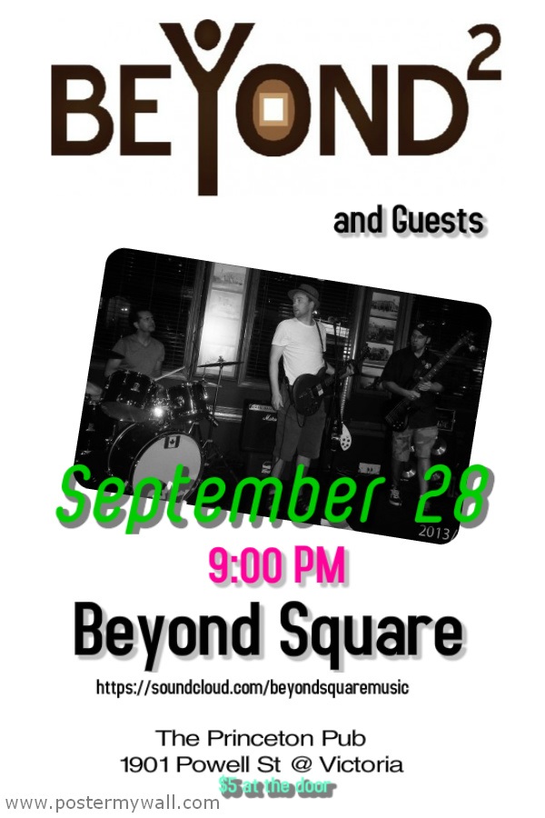Beyond Square  @ Princeton Pub Sep 28 2013 - Jun 9th @ Princeton Pub