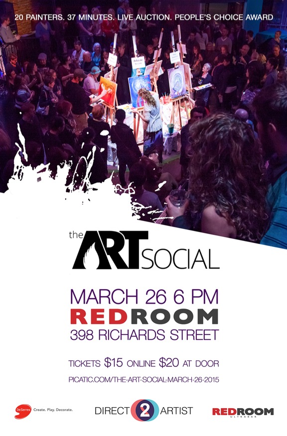 THE ART SOCIAL presented by Beheld @ The Red Room Mar 26 2015 - Jun 23rd @ The Red Room