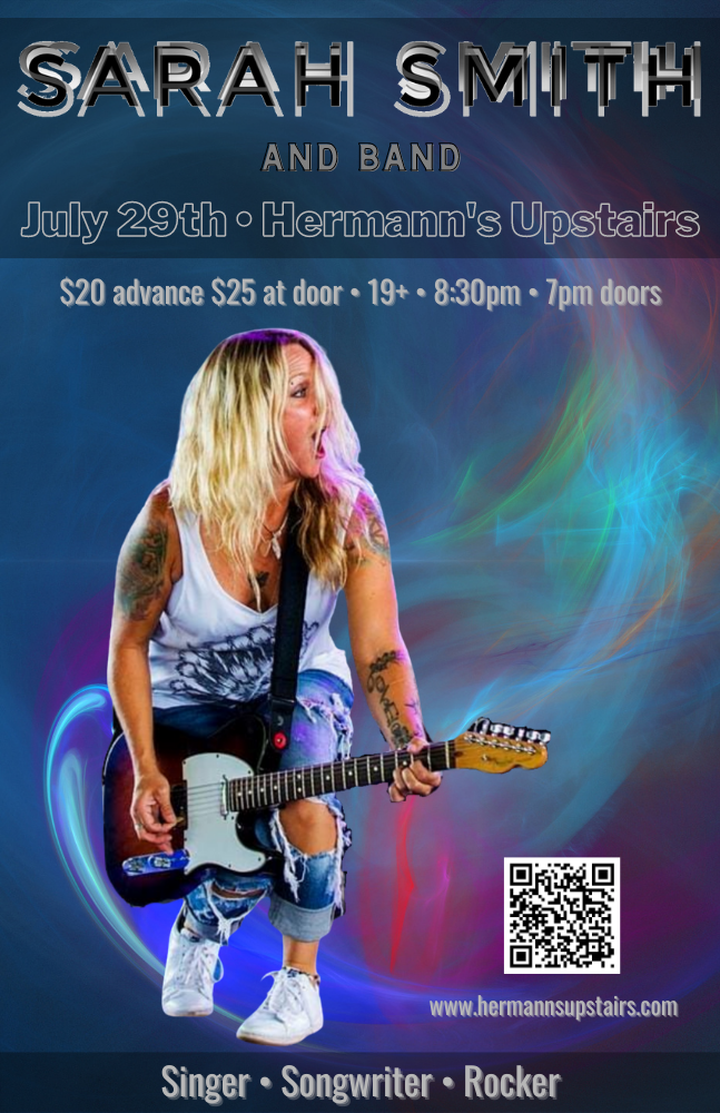 Sarah Smith - Jun 5th @ Hermann's Upstairs