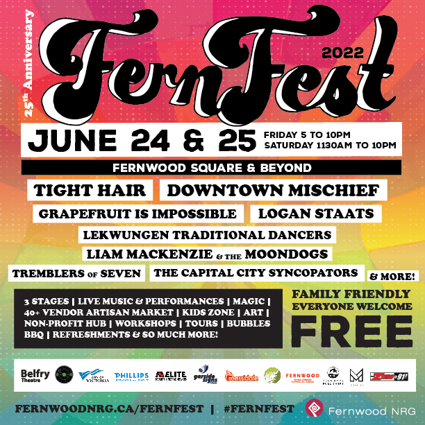 FernFest 2022! - May 6th @ Fernwood Square Poster Board
