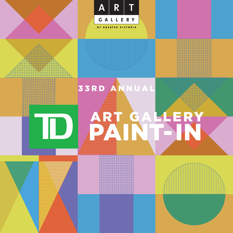 TD Art Gallery Paint-In - Jun 9th @ Art Gallery Of Greater Victoria