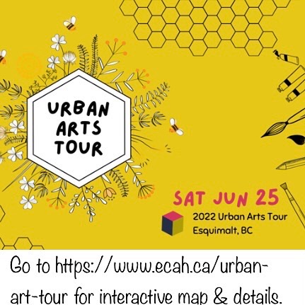 Urban Arts Tour @ Esquimalt Community Arts Hub, 901 Esquimalt Road - Jun 25, 2022