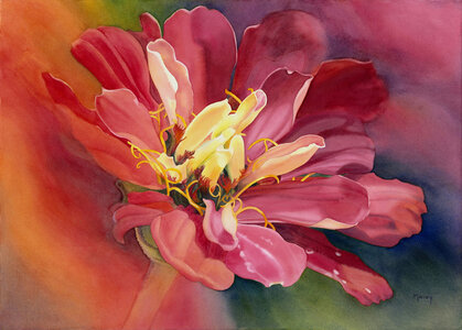 Zinnia by 
Marney Ward SFCA, SCA