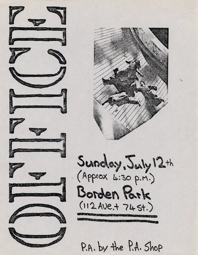 OFFICE @ Borden Park - Jul 12, 1981