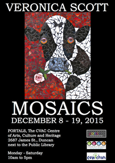 Mosaics by Veronica Scott @ PORTALS Annex Dec 8 2015 - May 11th @ PORTALS Annex