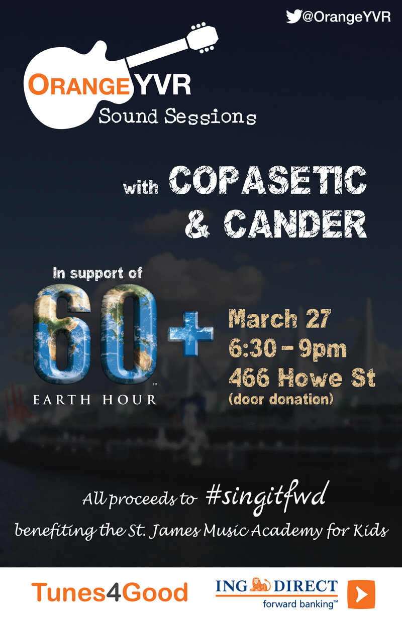 Cander, Copasetic Soulz @ ING Direct 466 Howe St Mar 27 2014 - Jun 3rd @ ING Direct 466 Howe St