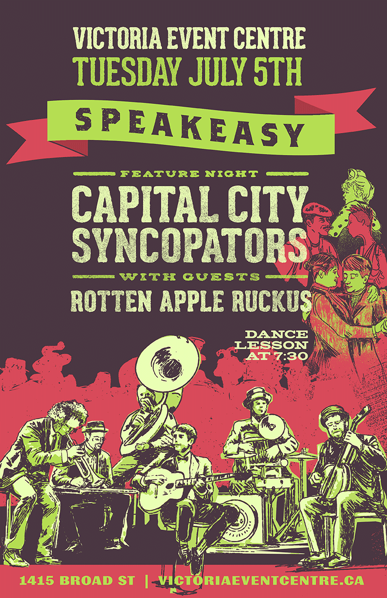 VEC Speakeasy Special Feature - Jun 8th @ Victoria Event Centre