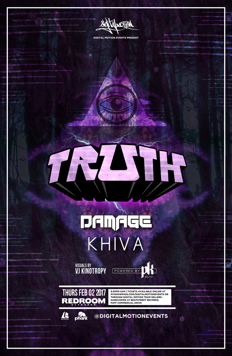 TRUTH  @ The Red Room Feb 2 2017 - Jun 23rd @ The Red Room