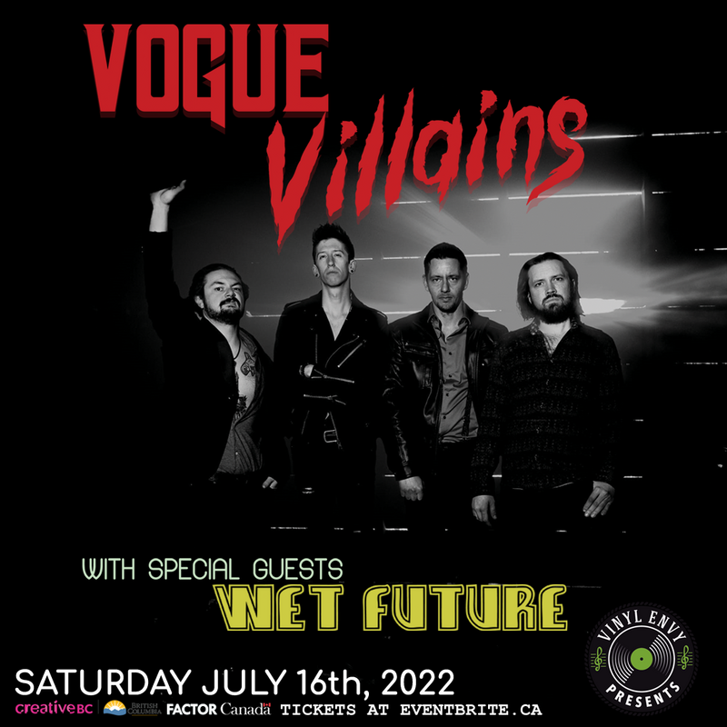 Vinyl Envy Presets : Vogue Villains | Wet Future - May 6th @ Vinyl Envy