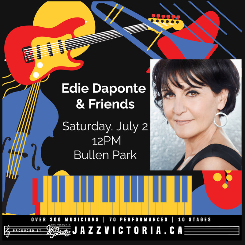 Edie Daponte Quintet - Victoria JazzFest @ Bullen Park Stage - Jul 02, 2022