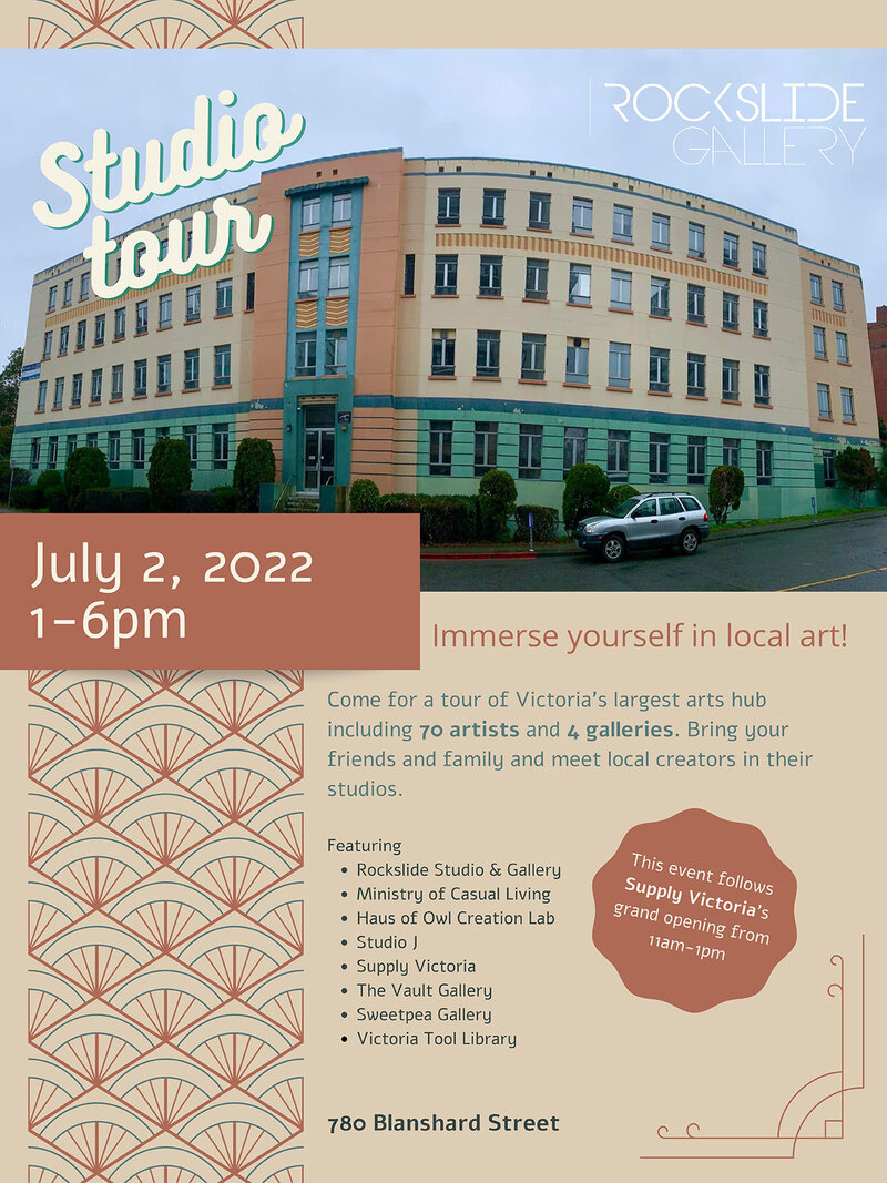 STUDIO TOUR - Jun 19th @ The Ministry of Casual Living