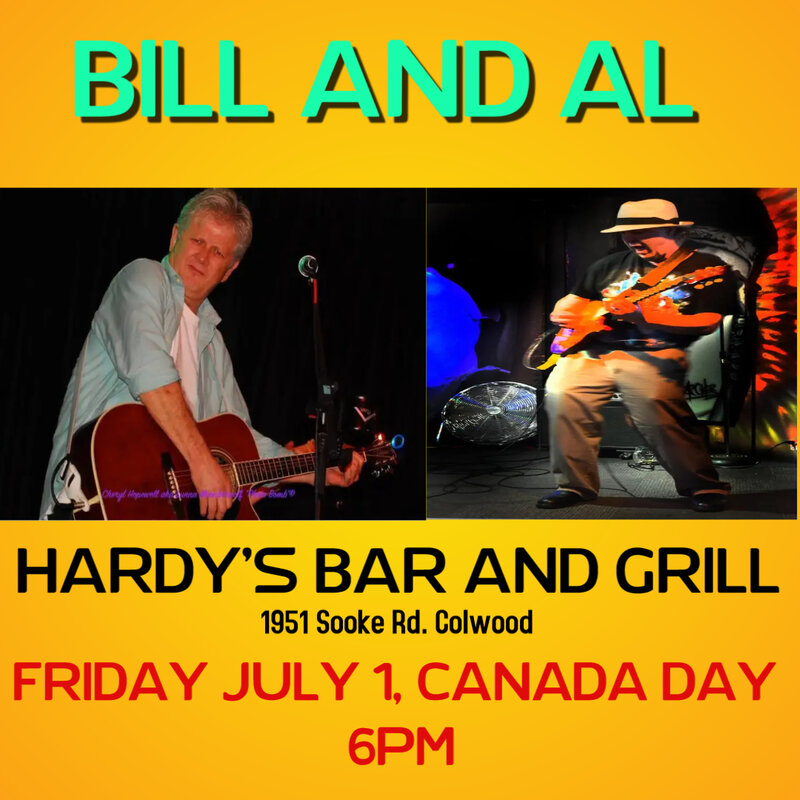 Bill and Al - Jun 6th @ Hardy's Bar and Grill