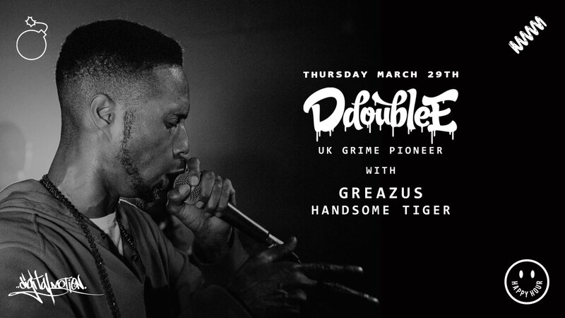 D Double E with Greazus & Handsome Tiger - Long Weekend @ The Red Room Mar 29 2018 - Jun 20th @ The Red Room