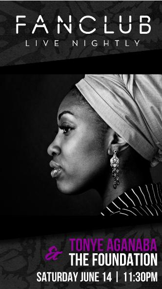 Tonye Aganaba and The Foundations @ Vancouver FanClub - Jun 14, 2014