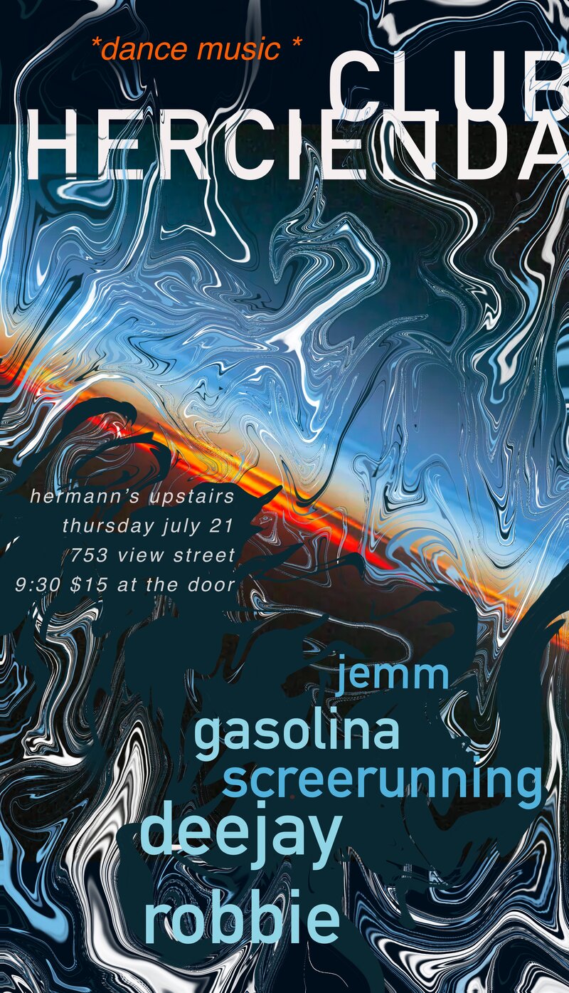Club Hercienda - Four Local DJ's - Jun 10th @ Hermann's Upstairs
