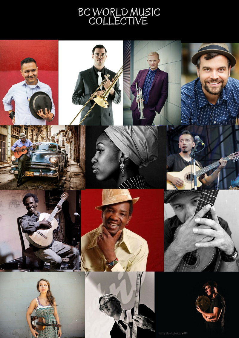 BC World Music Collective @ The ACT Arts Centre Nov 4 2018 - May 14th @ The ACT Arts Centre